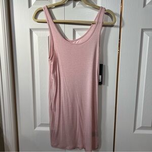 Mossimo Pink Sleeveless Long Lightweight Layering Camisole Tank Top Wm Large NWT